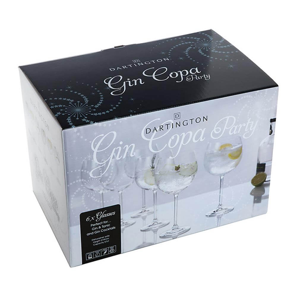 Dartington Party Copa Gin Glasses: Set Of 6